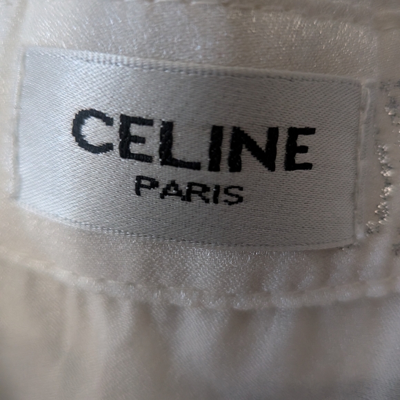 Celine Elegant White Shirt - Picture 4 of 6